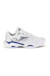 Scarpe da paddle tennis bianco con inserti blu traspiranti Joma Master 1000 2642