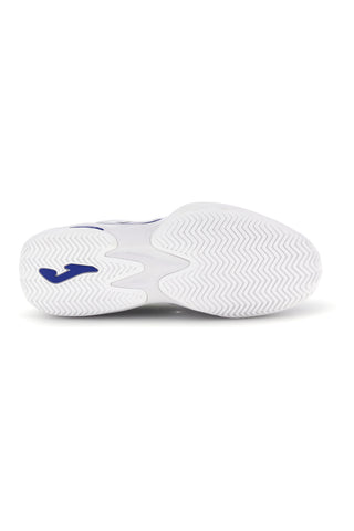 Scarpe da paddle tennis bianco con inserti blu traspiranti Joma Master 1000 2642