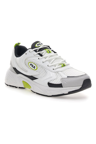 Weiße Turnschuhe mit kontrastierenden Einsätzen Fila FFM0462