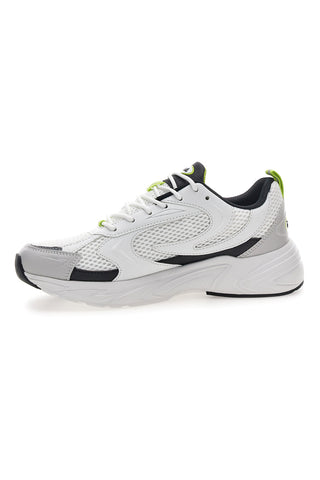 Weiße Turnschuhe mit kontrastierenden Einsätzen Fila FFM0462