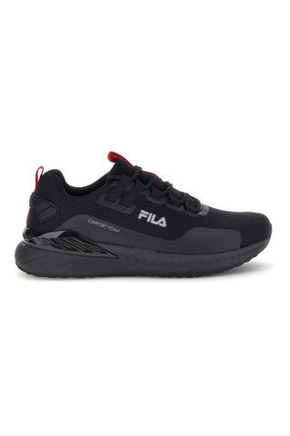 Fitness Schuhe schwarz rot Komfort Schaum Fila Solrack