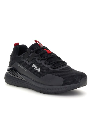 Scarpe da fitness nero dettagli rossi comfort foam Fila Solrack
