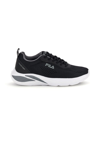 Schwarze Fitness-Schuhe mit kontrastierender Sohle Fila Spectris