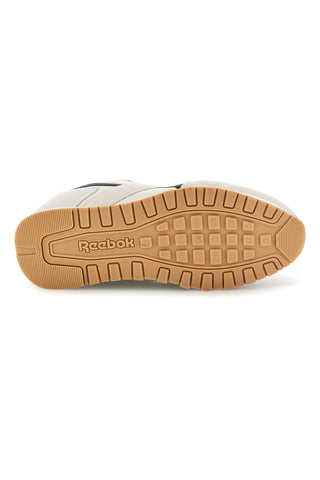 Weiße Turnschuhe mit kontrastierenden Einsätzen und Schnürsenkeln Reebok Glide