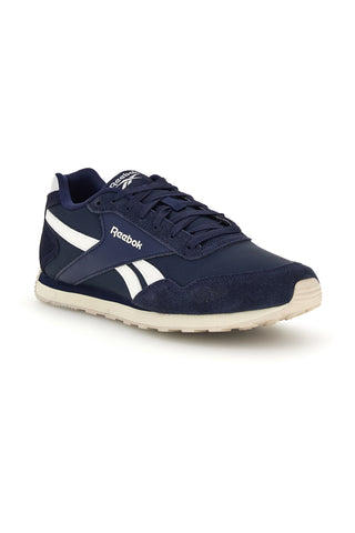 Blaue Turnschuhe mit kontrastierenden Einsätzen Reebok Glide Low