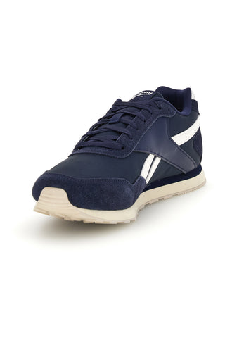 Blaue Turnschuhe mit kontrastierenden Einsätzen Reebok Glide Low