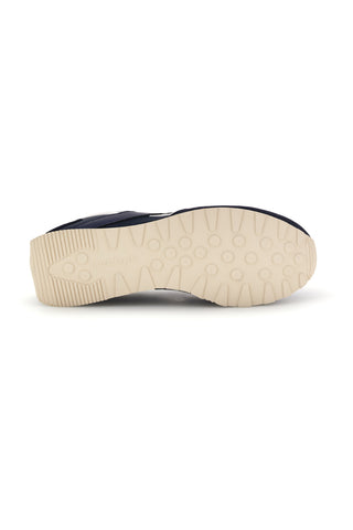 Blaue Turnschuhe mit kontrastierenden Einsätzen Reebok Glide Low