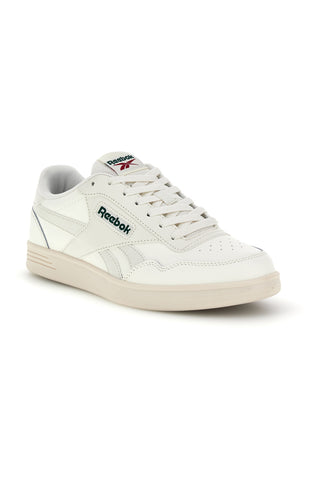 Weiß Leder Turnschuhe Reebok Court advance