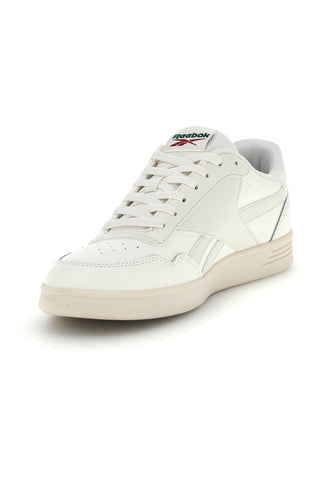Weiß Leder Turnschuhe Reebok Court advance