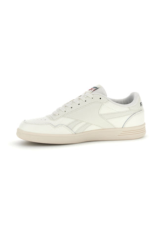 Weiß Leder Turnschuhe Reebok Court advance