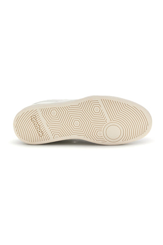 Weiß Leder Turnschuhe Reebok Court advance