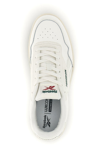 Weiß Leder Turnschuhe Reebok Court advance