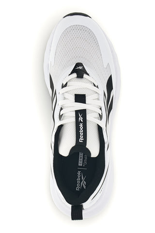 Weiße Turnschuhe mit schwarzen und blauen Einsätzen Reebok Verse