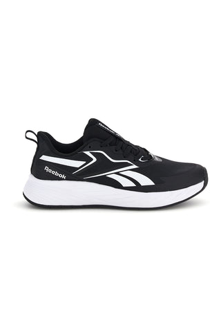 Schwarze Turnschuhe mit weißen Einsätzen Reebok Verse