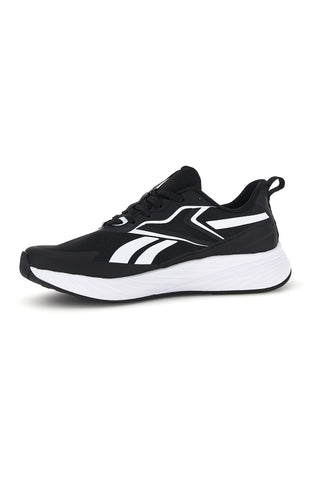 Schwarze Turnschuhe mit weißen Einsätzen Reebok Verse