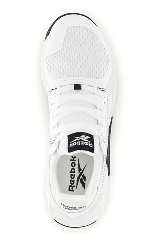 Weiße Turnschuhe mit schwarzen Einsätzen Reebok Flip charge