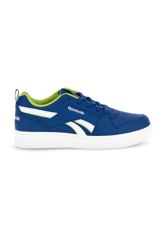 Sneakers blu con lacci e suola bianca Reebok Royal Prime 2