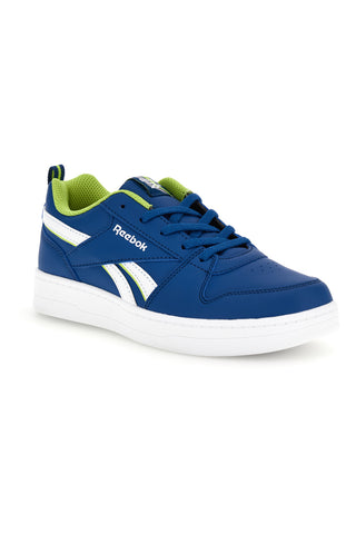 Sneakers blu con lacci e suola bianca Reebok Royal Prime 2