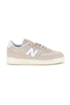 Beige Leder und Stoff Turnschuhe New balance M0809DR
