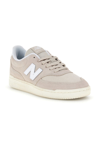 Beige Leder und Stoff Turnschuhe New balance M0809DR