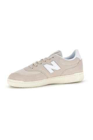 Beige Leder und Stoff Turnschuhe New balance M0809DR