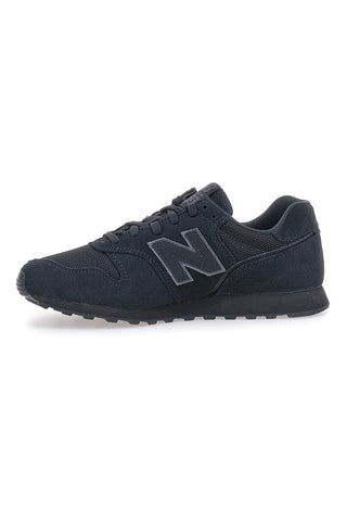 Sneaker blu tomaia in pelle e tessuto New balance 373