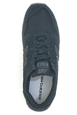 Blau Trainer Leder und Stoff oberen New Balance 373