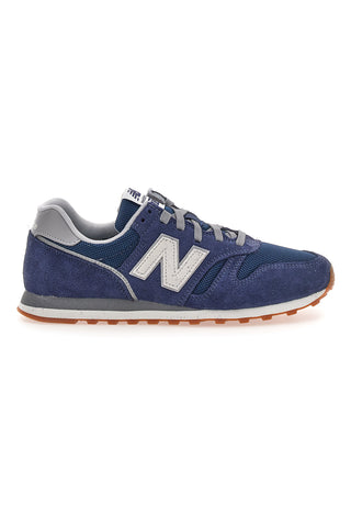 Sneaker Blu in pelle e tessuto New balance ML373SE2
