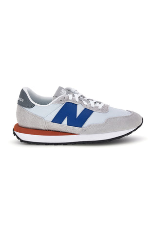 Sneakers grigio in pelle e tessuto New balance M2374SC