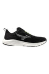 Schwarze atmungsaktive Mesh-Laufschuhe Mizuno Enerzy Runnerz 2