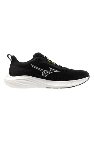 Schwarze atmungsaktive Mesh-Laufschuhe Mizuno Enerzy Runnerz 2