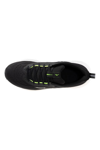 Schwarze atmungsaktive Mesh-Laufschuhe Mizuno Enerzy Runnerz 2