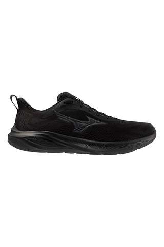 Schwarze atmungsaktive Mesh-Laufschuhe Mizuno Enerzy Runnerz 2