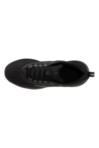 Schwarze atmungsaktive Mesh-Laufschuhe Mizuno Enerzy Runnerz 2