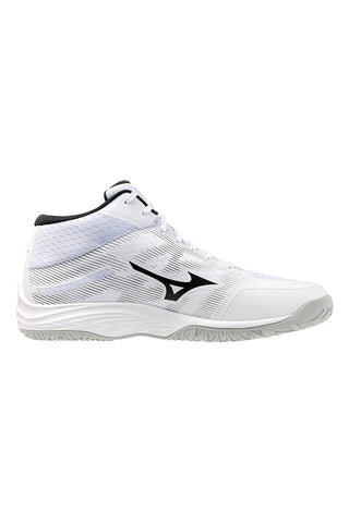 Scarpe da volley bianche mid in mesh traspirante Mizuno Lightning Select Mid