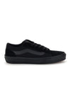 Schwarze Turnschuhe mit schwarzem Einsatz low profile Vans Vero LS
