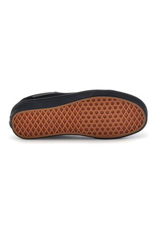 Schwarze Turnschuhe mit schwarzem Einsatz low profile Vans Vero LS