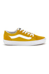 Gelbe Turnschuhe mit weißem Einsatz low profile Vans Vero LS