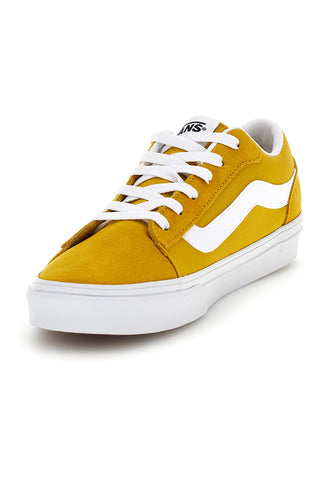 Gelbe Turnschuhe mit weißem Einsatz low profile Vans Vero LS