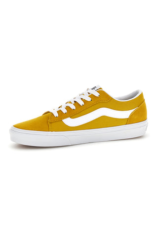 Gelbe Turnschuhe mit weißem Einsatz low profile Vans Vero LS