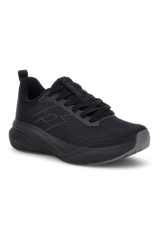 Schwarze atmungsaktive Memory Foam Sportschuhe Lotto Speedride 900 II