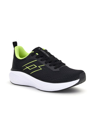 Schwarz grün atmungsaktive Memory Foam Sportschuhe Lotto Speedride 900 II