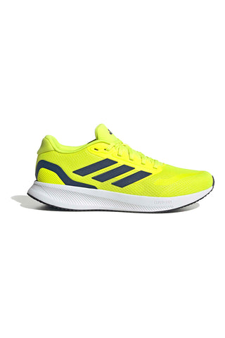 Scarpe da running gialle leggere mesh Adidas Runfalcon 5