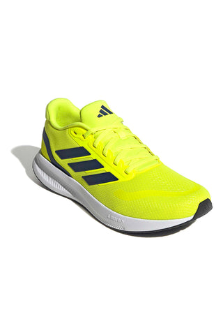 Leichte gelbe Laufschuhe aus Mesh Adidas Runfalcon 5