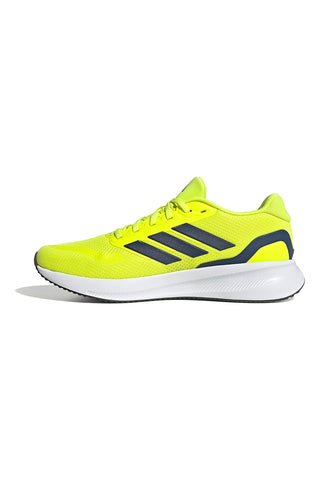 Leichte gelbe Laufschuhe aus Mesh Adidas Runfalcon 5
