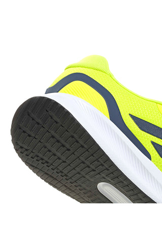 Leichte gelbe Laufschuhe aus Mesh Adidas Runfalcon 5