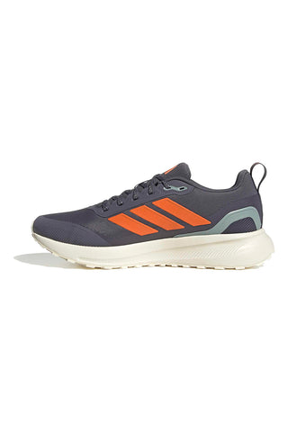 Graue wasserabweisende Trail-Laufschuhe Adidas Runfalcon 5 TR