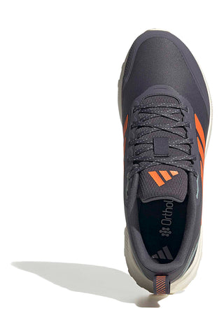 Scarpe da running grigie trail water-repellent Adidas Runfalcon 5 TR