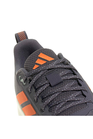 Graue wasserabweisende Trail-Laufschuhe Adidas Runfalcon 5 TR