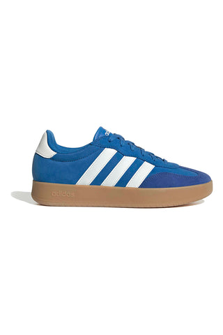 Adidas Barreda blau Leder Turnschuhe mit Gummisohle